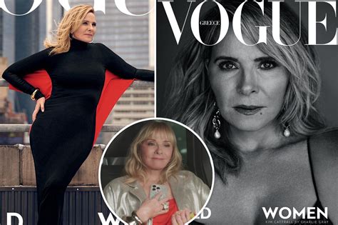 Kim Cattrall channels Samantha Jones as she stuns in racy new。